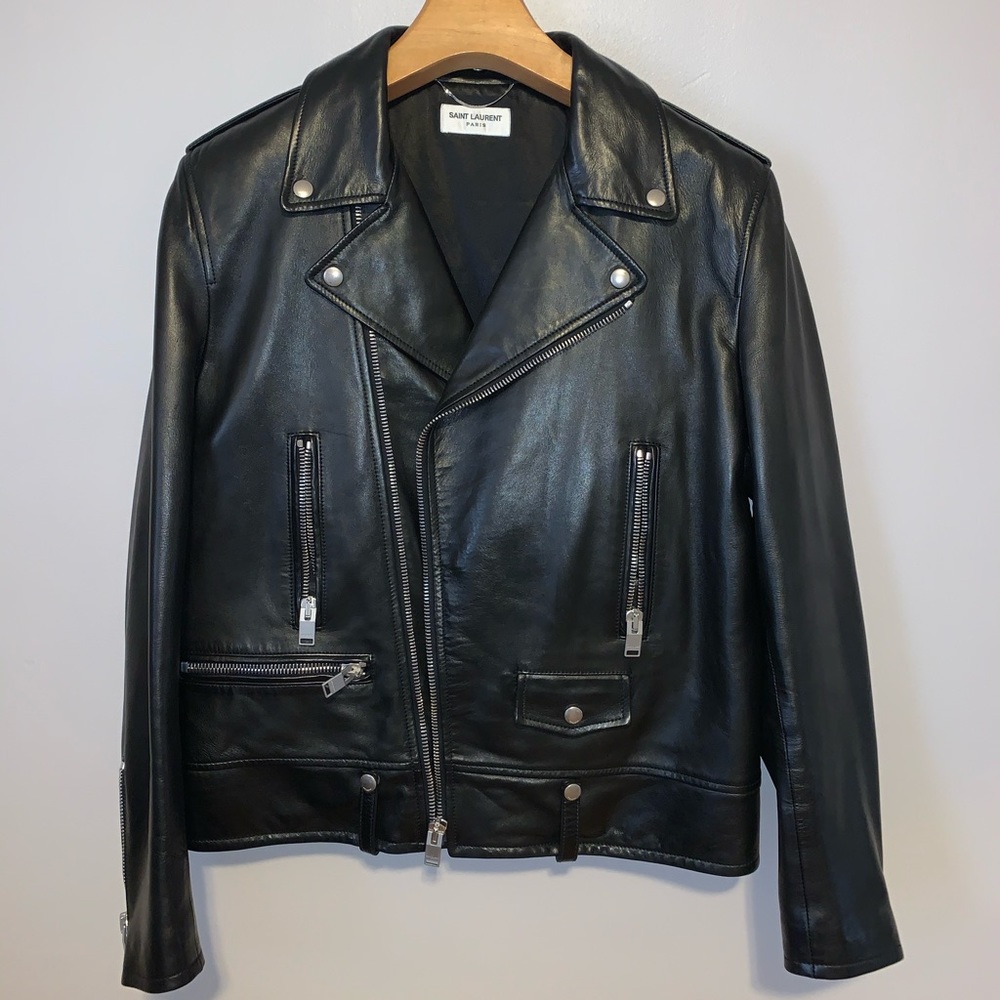 ✨Host Pick✨ Saint Laurent Moto Leather Jacket
